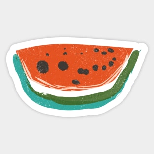 Watermelon art Sticker